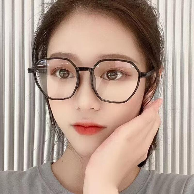 Durable Quality Men's And Ladies's Latest Anti-blue Light Glasses Stylish Polygonal Glasses Glasses Frame 1933