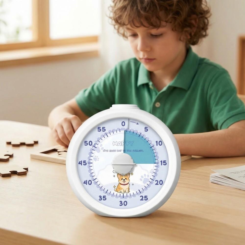 Silent Operation Countdown Alarm Clock Portable Kitchen Timer Student Timer Visual Timer Kids