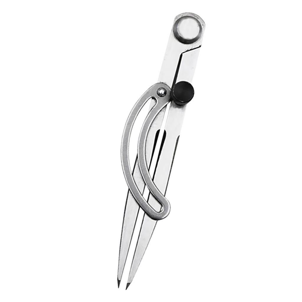 Buy 1 Piece Stainless Steel Compass Math Geometry Drawing Circles Tools