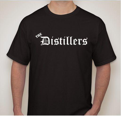 Футболка группы DISTILLERS old school панк Трэш Панк рок XXXXL