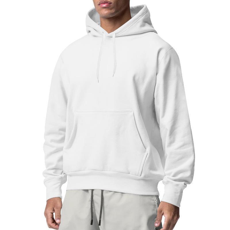 Autumn Winter New Hooded Hoodie Men Solid Sports Casual Sweatshirts Male Loose Streetwear Fleece Hoodie Couple Sweatshirt