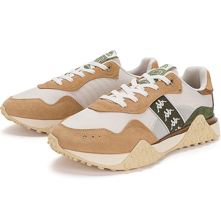 Kappa Back-To-Back Fashion Versatile Comfortable Rebound Exquisite Trendy Non-Slip Wear-Resistant Low-Top Running Shoes Unisex sneaker K0DZ5MM07D-133A