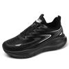 Mens Running Shoes 2026 New Mesh Breathable Comfortable Sports Shoes Trendy Casual Flat Lace-up Sneakers for Men