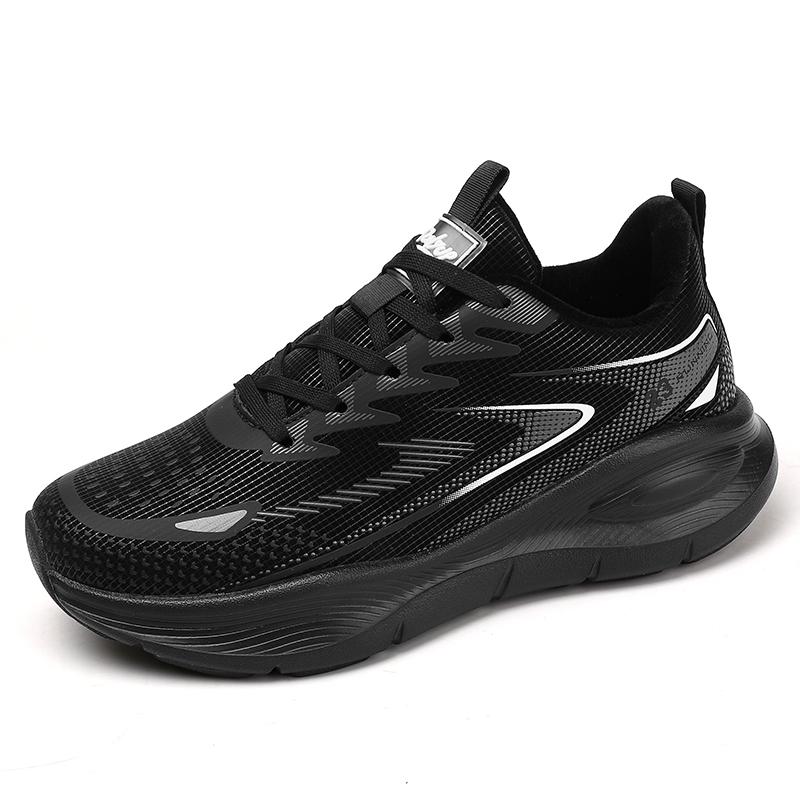 Mens Running Shoes 2026 New Mesh Breathable Comfortable Sports Shoes Trendy Casual Flat Lace-up Sneakers for Men