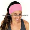 European & American Street Style Double-Layer Solid Color Print Headband A7300