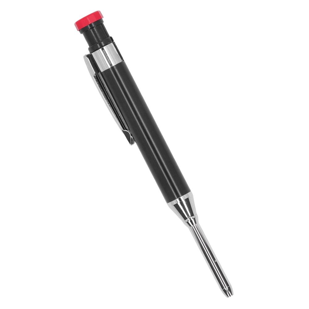 2.8mm Lead Heavy Duty Carpenter Pencil Built-in Sharpener Deep Hole Carpenter Pencil Woodworking