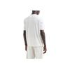 Emporio Armani Letter Logo Embroidered Round Neck Pullover Short Sleeve T-Shirt Men Tops Warm-White 6D1TR9-1JOSZ-0101