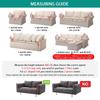 1 /2 /3 /4 Seat Velvet Plush Sofa Covers For Living Room All -Inclusive Couch Cover Elastic Case Sofa Slipcover Stretch