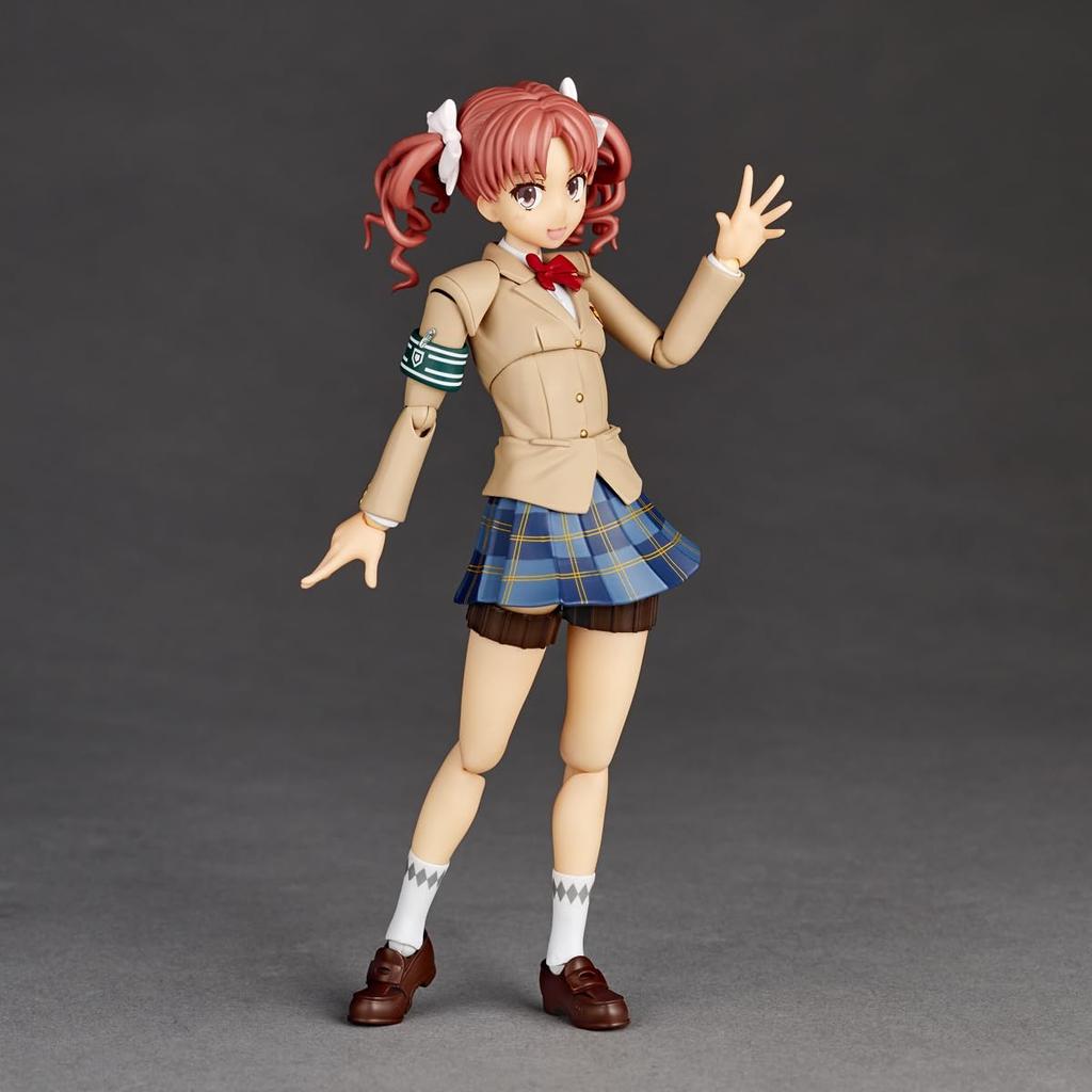 Revoltech Amazing Yamaguchi A Certain Scientific Railgun Kuroko Shirai Action Figure (Winter Ver.)