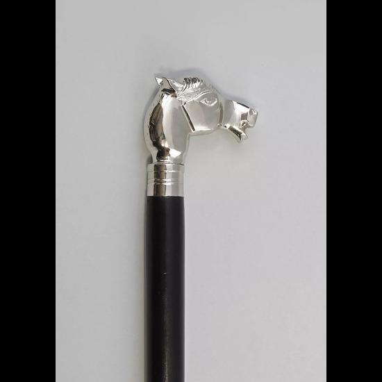 

Антикварная викторианская серебряная рукоять в виде головы лошади, дизайнерская рукоять, деревянная трость для ходьбы