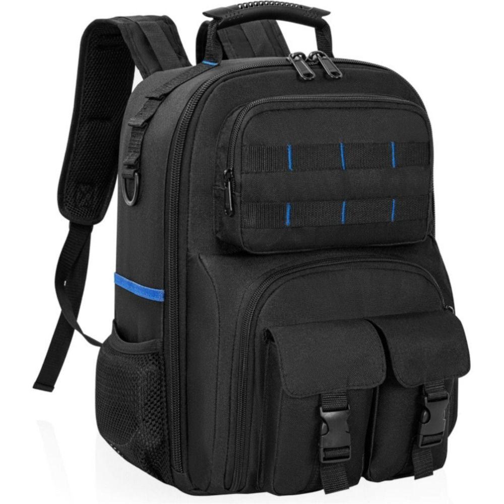 Large Capacity Tool Backpack Waterproof Electrician Tool Bag New Plumber Work Bag Electrician