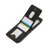 For Samsung Galaxy Z Flip7 FE 5G/Z Flip6 5G Case Card Holder Kickstand Leather + TPU Phone Cover with Shoulder Strap