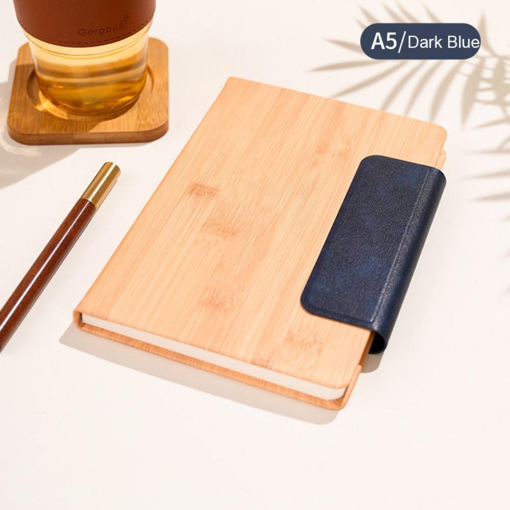 PU Leather Cover Business Office Notepad 200 Pages Students Notebook New Diary Students Writing