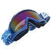 Motocross Dirt Bike Schutzbrille ATV Brille Offroad Fahren Schutzbrille Anti-Rutsch Anti-Aufprall Anti-Wind Sand Blaue Rahmenfarbe Brille