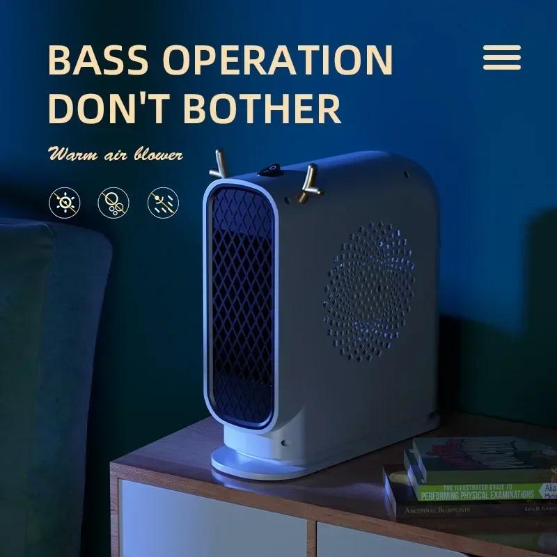 Portable Mini Electric Heater Fast Heating Energy Saving Handheld Warming Device Ideal For  Use Dormitory Heating Hand Warmer