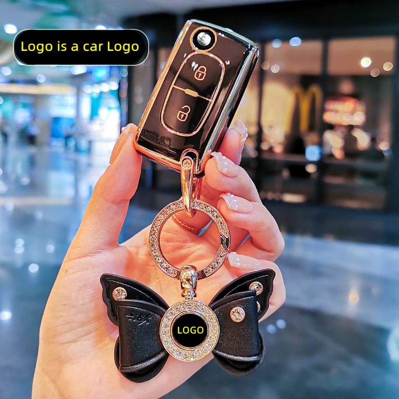 New TPU Car Remote Key Case Cover Protect Shell Bag For Citroen Xsara Picasso C2 C3 C4 C5 C6 C8 Keyless Accessories