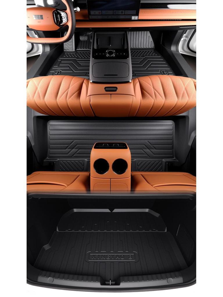 Geely Xingyao 8 Full Coverage TPE Floor Mats - Custom Auto Accessories