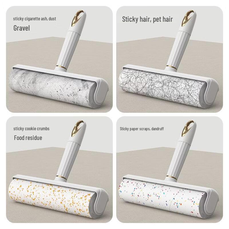 Reusable Lint Roller with Tear-Off Sheets