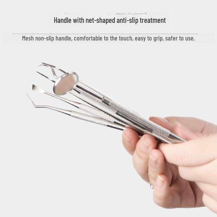 Stainless Steel Dental Tartar Remover Tool Set
