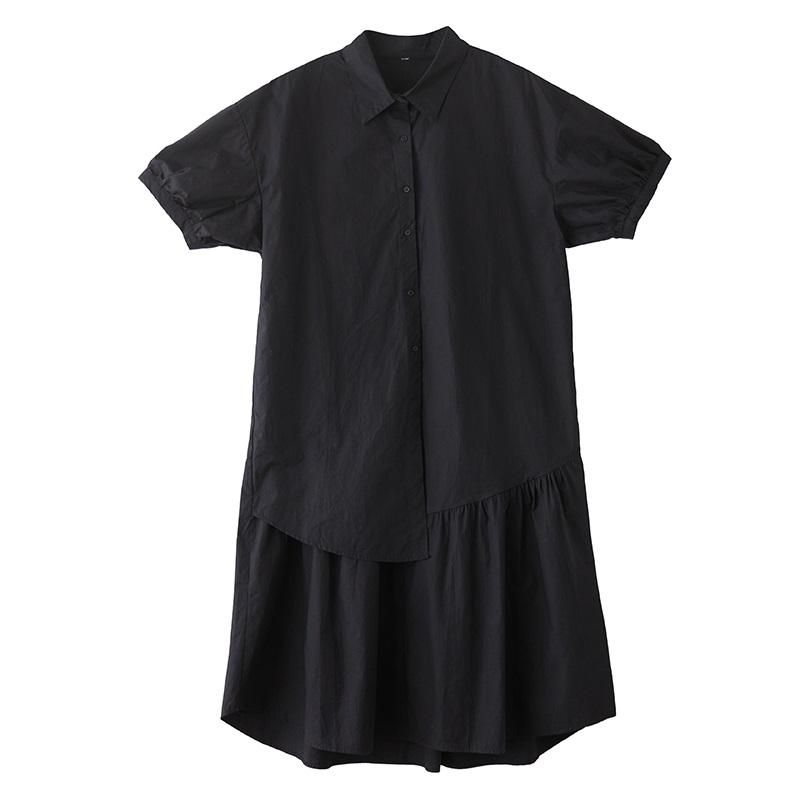 Short Sleeve Plus Size Cotton Vintage New In Dresses for Women Casual Loose Long Summer Dress