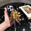 S-Saint Seiya Knights KZ Z-Zodiac Phone Case For iPhone 17,16,15,14,13,12,11 Plus,Pro Max,Colorful Silver Phone case Funda Cover