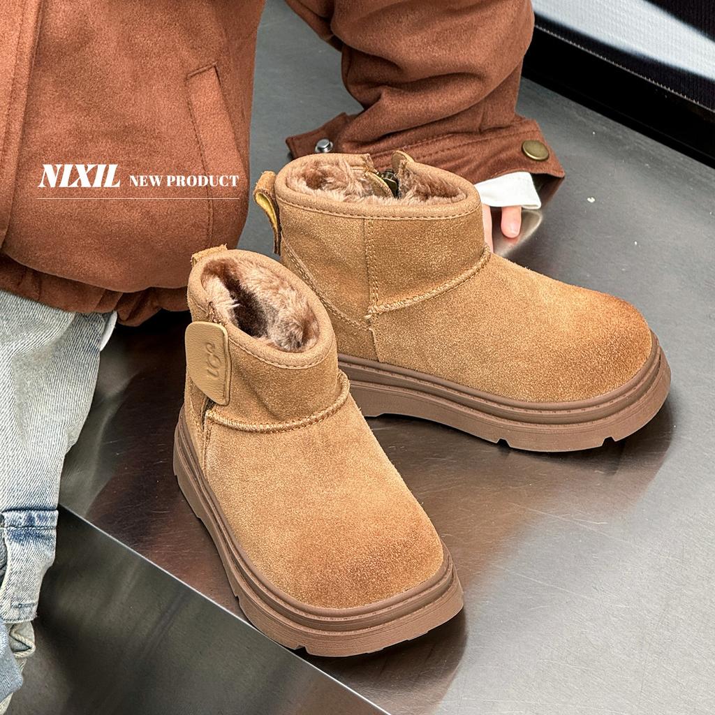 Clearance, Handling, Winter, Children's Fleece Casual Shoes, Sneakers, Snow Boots