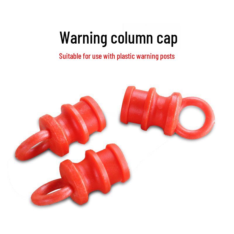 Reflective Road Divider: PE Plastic Warning Post & PU Elastic Guide Stake