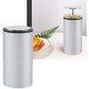 POCREATION Toothpick Dispenser,Toothpick Holder Automatic Stainless Steel Toothpick Dispenser Box Holder Container, for Home