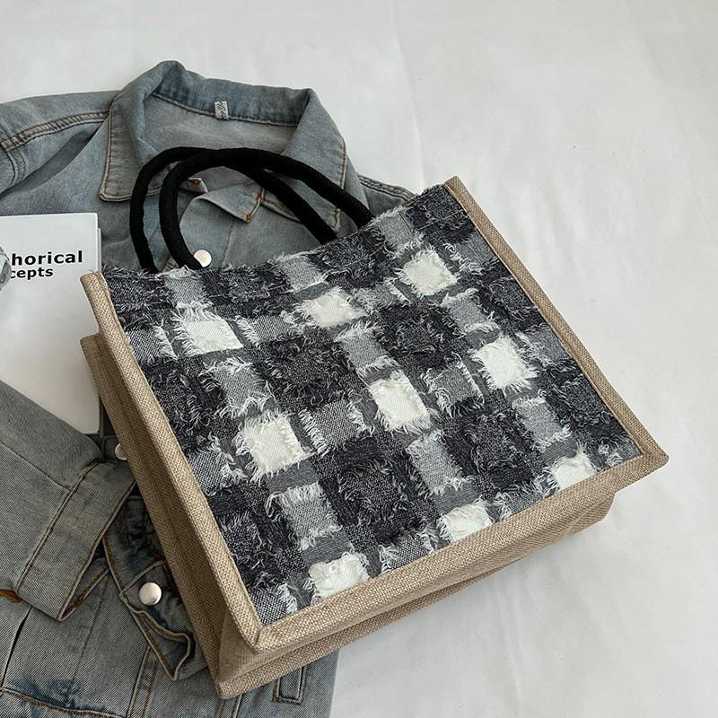 Dámská květinová plátěná taška přes rameno