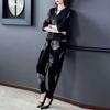 2025 Korean Style Women's Large Size Casual Summer Two-Piece Suit