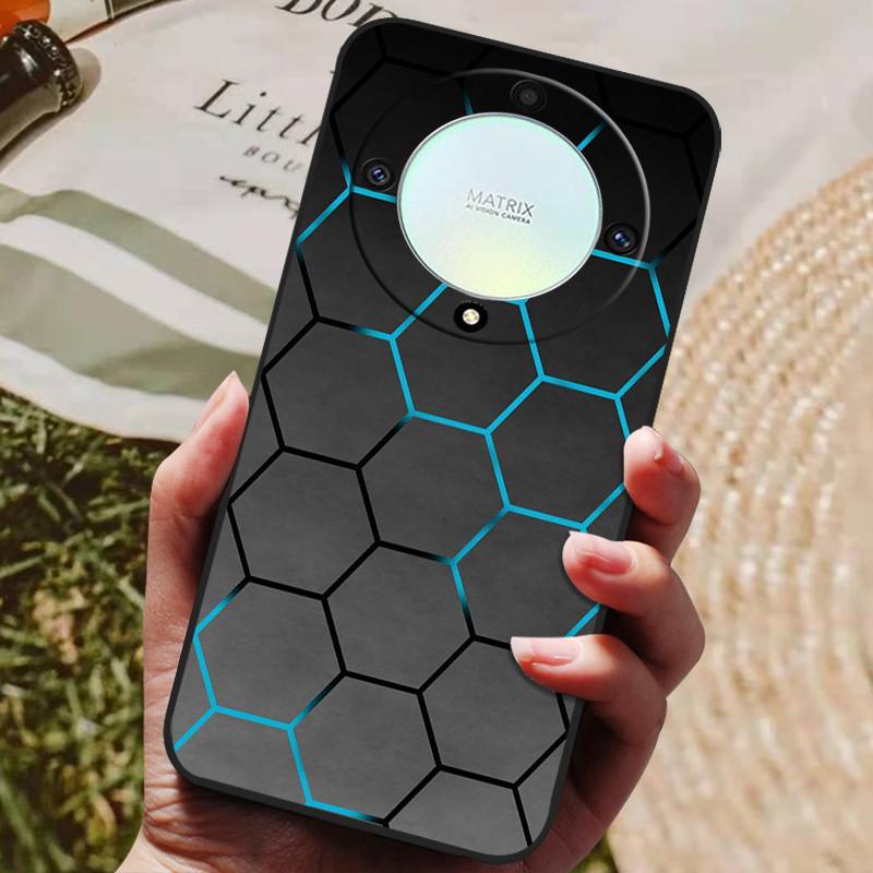 For Honor Magic6 Lite 5G Case Black Bumper TPU Silicone Funda Capa for Honor Magic 6 Pro Soft Covers Magic6Lite Coques bag Honor Magic6 Lite 5G