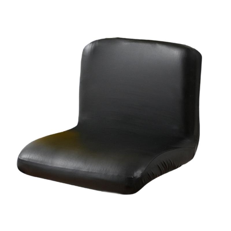 

Эластичный ПУ Кожа Водонепроницаемый Чехол на Стул Чехол на Табурет Рукава для Барных Стульев и Обеденных Стульев Современный Дизайн чёрный