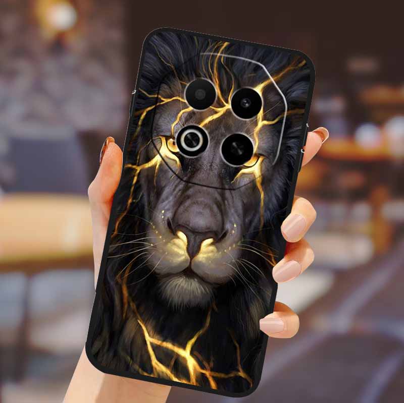 Phone Cover For Meizu Note 16 Case Meizu Note16 Lovely Cartoon Soft TPU Shield Painted Cat Silicone Back Funda for Meizu Note16