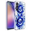 Blue white Porcelain Pattern Phone Case for Samsung A17 A37 A57 A07 A16 A26 A36 A56 A06 A02S A12 A22 A32 A52S A04S A14 A24 A34 A