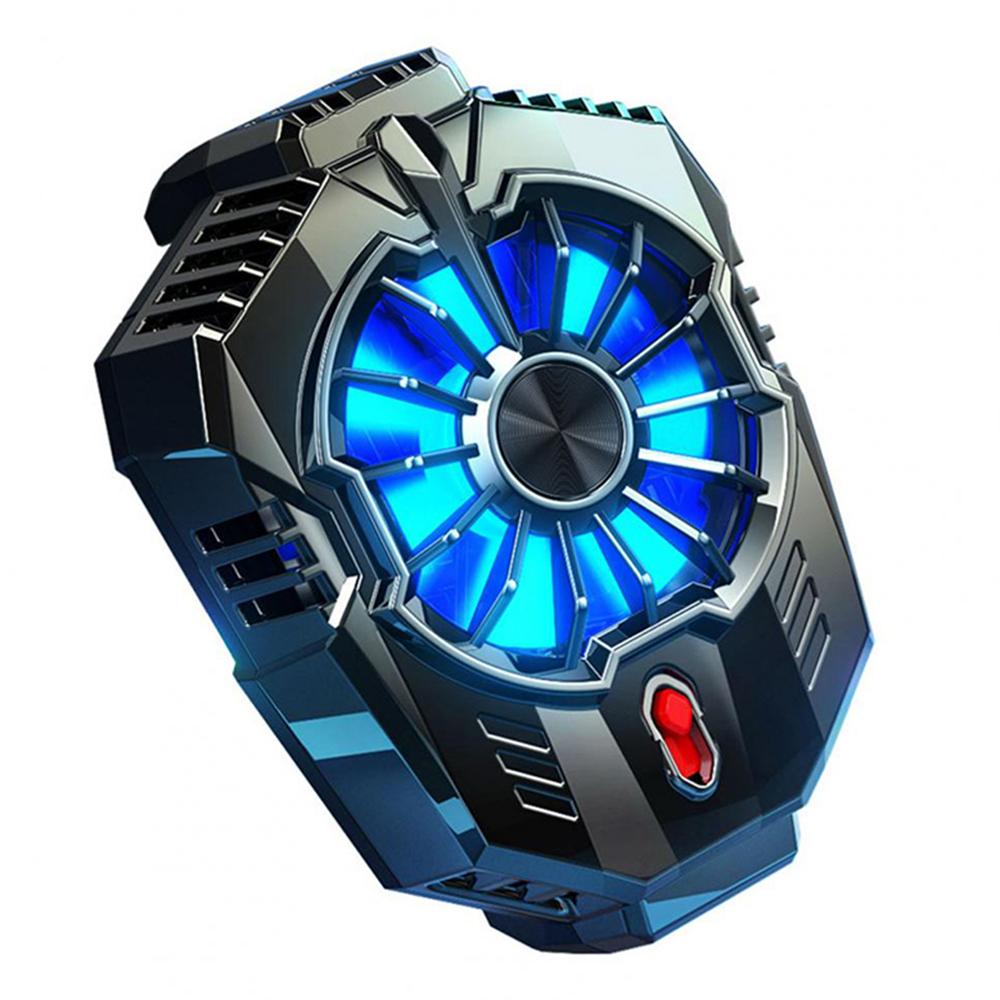 X20 Cell Phone Heat Sink Semiconductor Cooling Fan with 2 Stages Adjustment Low Noise Back Clip for Gaming