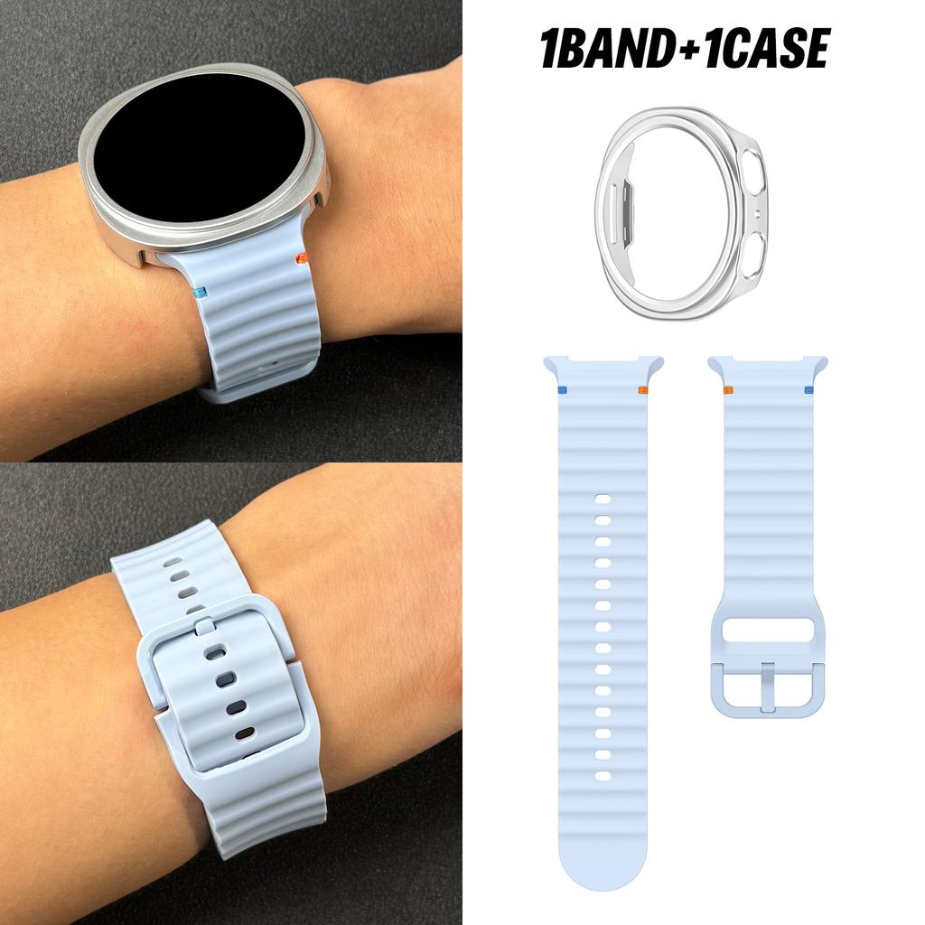 40/44/46mm Watch Strap for Samsung Watch 8/Watch 8 Classic Anti-Collision Protection Seamless Fit Breathable and Sports Strap