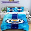 3pcs Duvet Cover Set (1*Duvet Cover + 2*Pillowcase, Without Core),Football Team City FC Print Bedding Set, Bedroom Decor, All‑Season, Birthday Gift