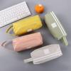Kids Handbag Storage bag High Capacity Big Candy color Pencil Case Pen Case Double layer Pen Bag