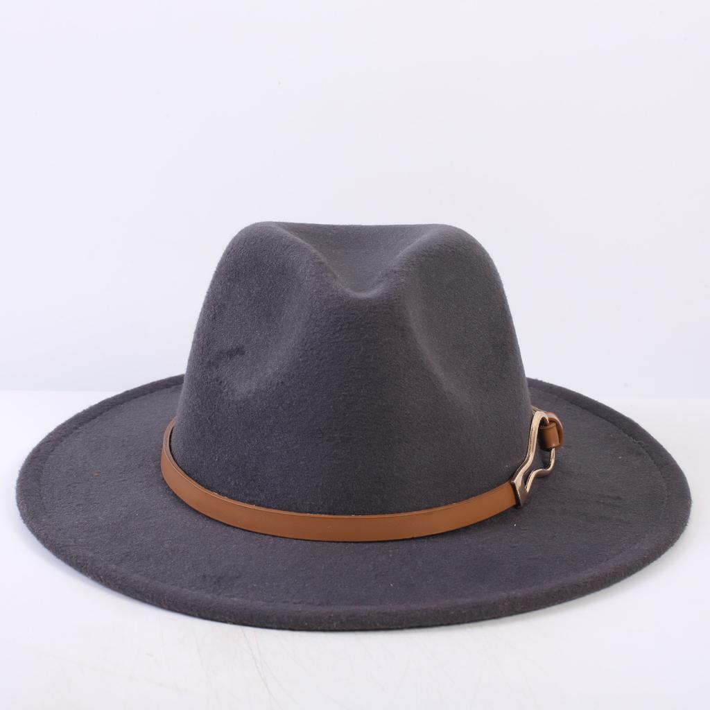 Popular European and American classic simple flat-brimmed top hat men's and women's fashionable and elegant versatile jazz hat top hat