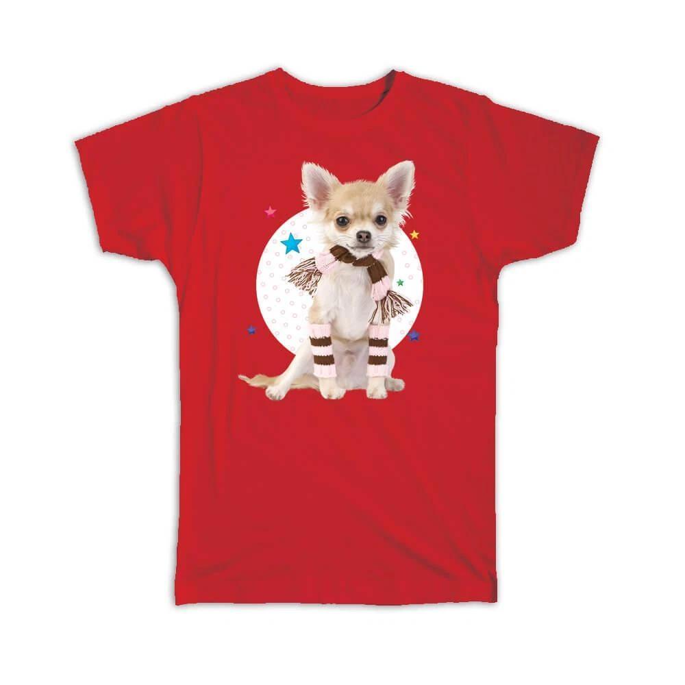 

Gift T-Shirt : Chihuahua Polka Dots Cute Sweet Pet Animal Dog Patchwork Winter L