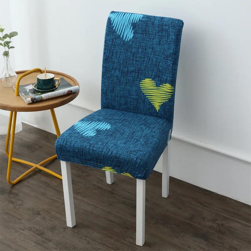 

Утолщенный чехол на стул, чехол для домашнего обеденного стула, универсальный эластичный чехол на табурет, чехол для сиденья, обеденный стол для отеля, чехол для стула