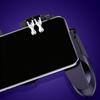 Verstellbarer Mobile Game Controller Vier-Finger-Verbindung Mobile Gaming Trigger 4 Falke Verstellbare Halterung Stecker und für
