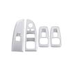 Car Window Glass Lift Switch Button Control Panel Frame Cover Trim For BMW 7 Series G11 G12 2016-2019 Auto Interior Accessories