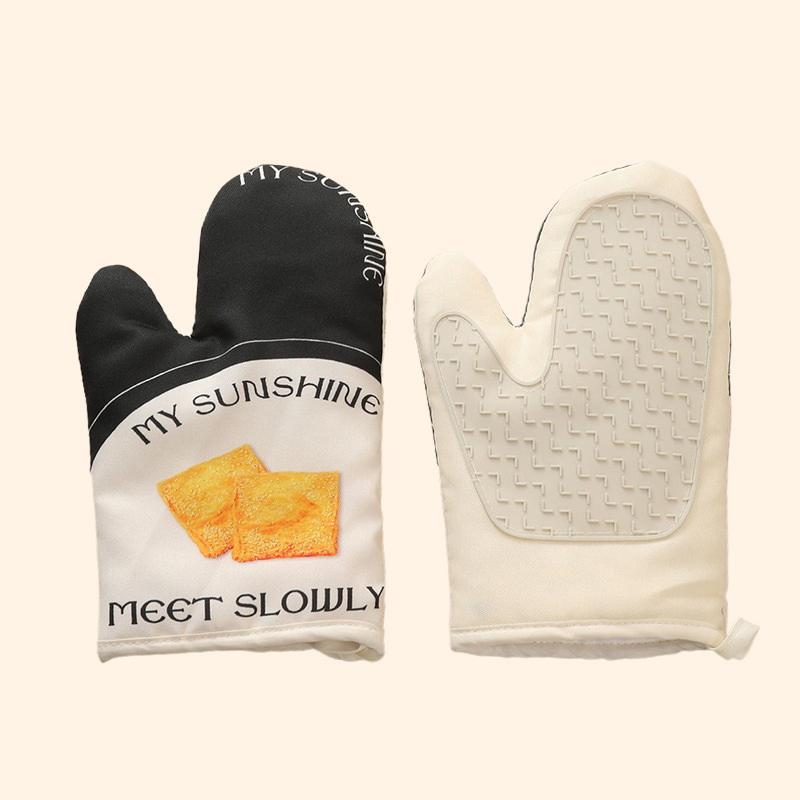 

Силиконовые прихватки для духовки Высокотемпературные Жаростойкие Защита от ожогов Нескользящие Утолщенные Для кухни Микроволновки Выпечки Десертные инструменты