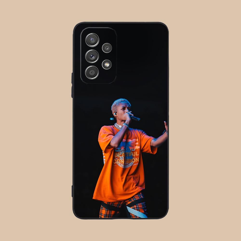 Jaden Smith Matte TPU Mobile Phone Case for Samsung Galaxy M55 54 42 35 34 33 32 23 22 15 14 13 12 F55 5G Colorful Cover