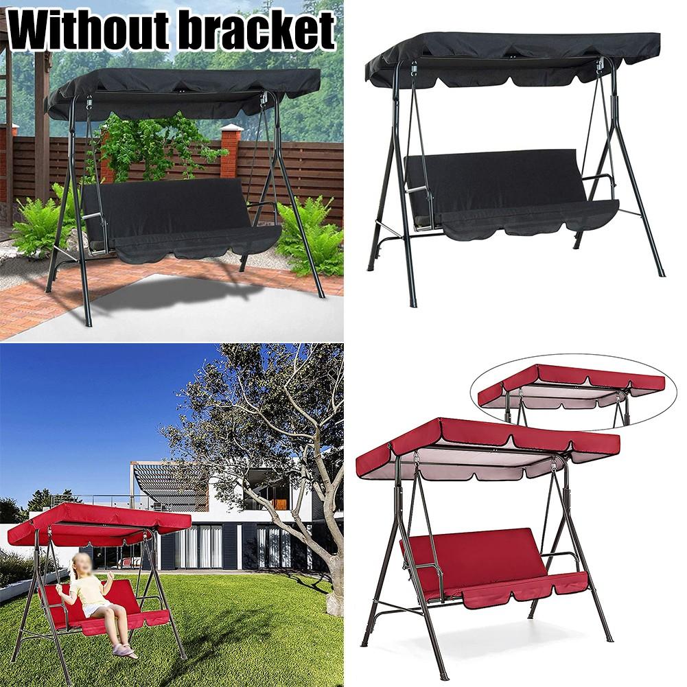 2Pcs Chair Cover Kit Swing Bench Shade Sun Sun Shade 2Pcs/Set Swing Accessories Waterproof Chair Cover Parts Tool