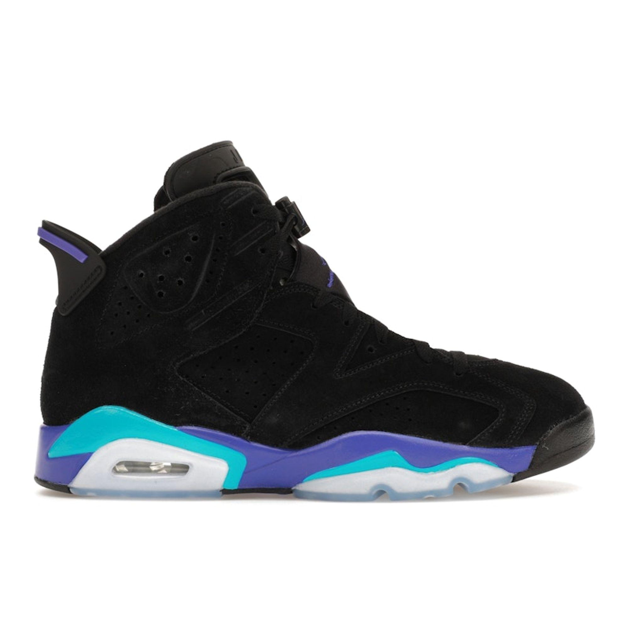 

Мужские кроссовки Air Jordan 6 Retro Aqua черные Bright-Concord Aquatone CT8529-004 41