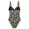 Regatta Womens/Ladies Sakari Leopard Print Tummy Control One Piece Swimsuit
