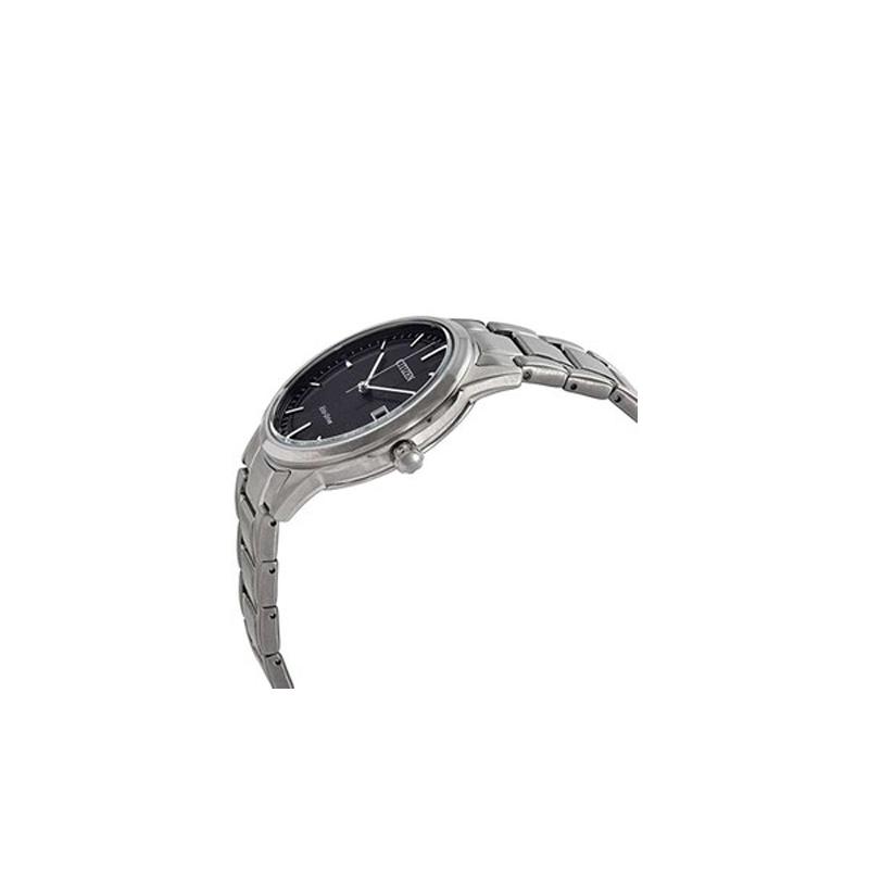 Citizen Life Waterproof Quartz Steel Strap Women's Watch Black Dial FE1081-59E