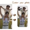 DIY Custom Photo Picture Letters Phone Case For iPhone 17 16 13 Mini 12 15 14 Plus 11 Pro Max XS XR X 17Air 16E Clear Soft Cover